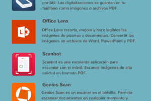 Aplicaciones para escanear documentos con el celular calidad profesional