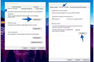 Aumentar la memoria virtual en Windows para mejorar la velocidad