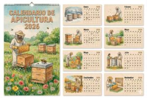 Calendario Apícola Anual: Tareas Esenciales Mes a Mes para el Manejo de la Colmena