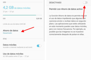 Cómo activar el ahorro de datos en aplicaciones de streaming