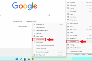 Cómo anclar páginas web favoritas a la barra de tareas