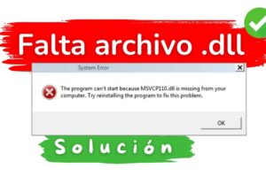 Cómo arreglar el error de «Falta DLL» al abrir un programa