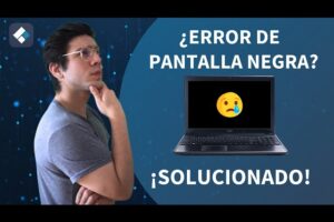 Cómo arreglar el problema de pantalla negra al encender la PC