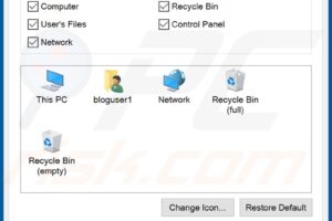 Cómo arreglar iconos de escritorio que han desaparecido