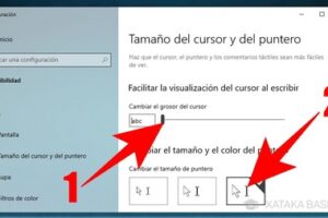 Cómo cambiar el cursor del mouse y personalizar su tamaño