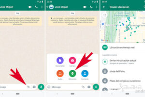 Cómo compartir una ubicación en tiempo real por WhatsApp