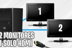 Cómo conectar dos monitores a una sola PC y configurarlos