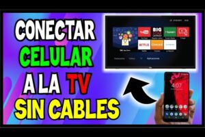 Cómo conectar el celular a la TV sin cables paso a paso