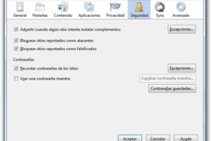 Cómo configurar la seguridad en el navegador Firefox