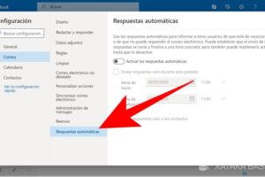 Cómo configurar una respuesta automática de vacaciones en Outlook
