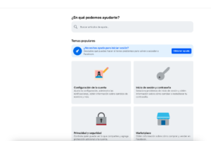 Cómo contactar con el soporte técnico de Google o Facebook