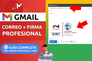 Cómo crear una cuenta de correo Gmail profesional paso a paso