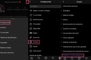 Cómo crear una cuenta de Instagram profesional y ver estadísticas