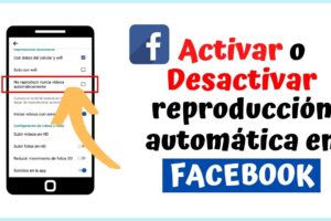 Cómo desactivar la reproducción automática de videos en Facebook
