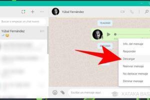 Cómo descargar audios de WhatsApp para guardarlos en la PC