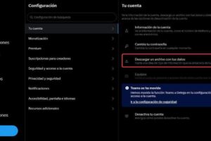 Cómo descargar mis datos de Twitter o X antes de cerrar la cuenta