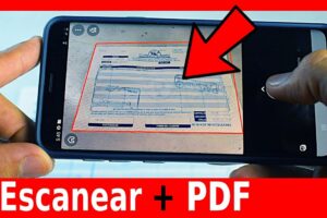 Cómo escanear documentos y convertirlos a PDF con el móvil