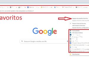Cómo organizar mis marcadores o favoritos por carpetas