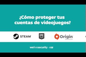Cómo proteger mi cuenta de Steam o Epic Games