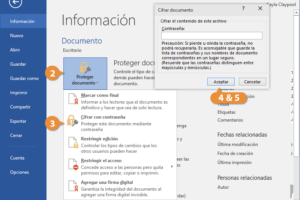 Cómo proteger un documento de Word con contraseña
