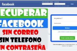 Cómo recuperar la contraseña de Facebook si olvidé el correo