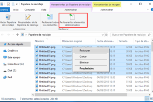 Cómo recuperar la papelera de reciclaje si desapareció