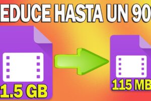 Cómo reducir el tamaño de un video sin perder calidad