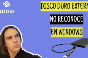 Cómo reparar un disco duro externo que no se reconoce