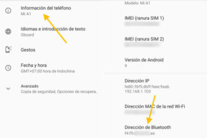 Cómo saber la dirección MAC de mi celular