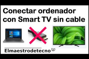 Cómo transmitir la pantalla de la PC al televisor sin cables