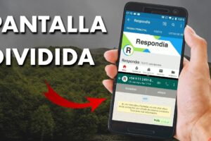 Cómo usar aplicaciones en pantalla dividida