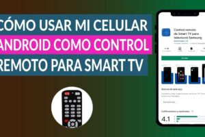 Cómo usar el celular como control remoto universal