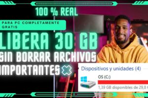 Guía para liberar espacio en el disco duro sin borrar archivos importantes