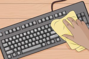 Guía para limpiar el teclado de la computadora correctamente