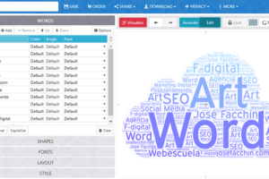 Herramientas para crear nubes de palabras online