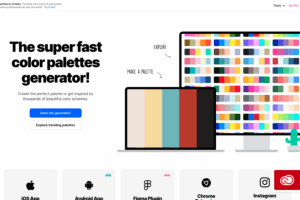 Herramientas para generar paletas de colores para diseños