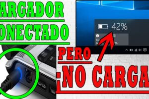 Qué hacer si mi laptop no carga aunque esté enchufada