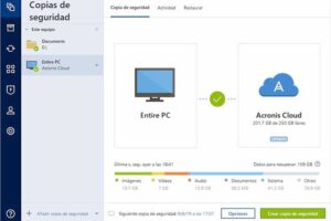 Software para hacer copias de seguridad en la nube automáticas