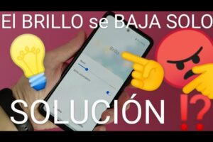 Solución cuando el brillo de la pantalla no funciona